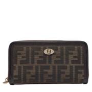 Fendi Vintage Pre-owned Canvas plnbcker Brown, Dam