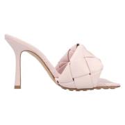 Bottega Veneta Laeder mules Pink, Dam