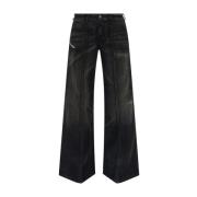 Diesel Svarta Jeans Black, Dam