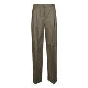 Pinko Flannel Pants Jar Brown, Dam