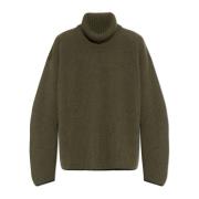 Dolce & Gabbana Ull turtleneck Green, Herr