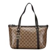 Gucci Vintage Pre-owned Tyg gucci-vskor Beige, Dam