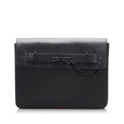 Louis Vuitton Vintage Pre-owned Laeder kuvertvskor Black, Dam