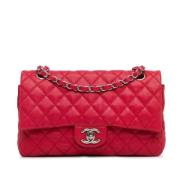 Chanel Vintage Pre-owned Laeder axelremsvskor Red, Dam