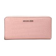 Michael Kors Djurtryck Kontinental Handledsplnbok Pink, Dam