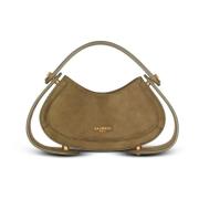 Balmain Medium mocka Jolie Madame väska Beige, Dam