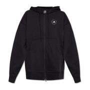 Adidas by Stella McCartney Hoodie med logotyp Black, Dam