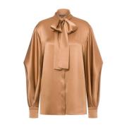 Alberta Ferretti Beige Skjorta Camicia Beige, Dam