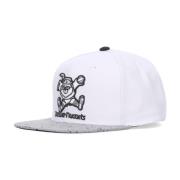 Mitchell & Ness Denver Nuggets Flat Skärm Snapback Keps White, Unisex