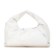 Bottega Veneta Vintage Pre-owned Laeder handvskor White, Dam