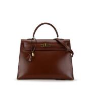 Hermès Vintage Pre-owned Laeder handvskor Brown, Dam