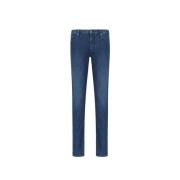 Emporio Armani Klassiska Denim Jeans Blue, Herr