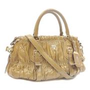 Prada Vintage Pre-owned Laeder prada-vskor Brown, Dam