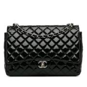 Chanel Vintage Pre-owned Laeder axelremsvskor Black, Dam