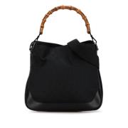 Gucci Vintage Pre-owned Canvas gucci-vskor Black, Dam