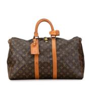 Louis Vuitton Vintage Pre-owned Canvas louis-vuitton-vskor Brown, Dam