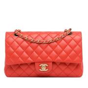 Chanel Vintage Pre-owned Laeder axelremsvskor Red, Dam