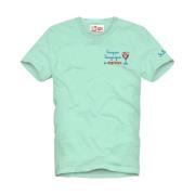 MC2 Saint Barth Portofino Broderad T-shirt Green, Herr