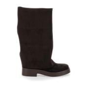 Casadei Bruna Läder Ankelboots Brown, Dam