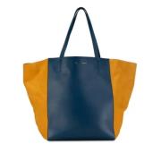 Celine Vintage Pre-owned Laeder totevskor Blue, Dam