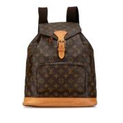 Louis Vuitton Vintage Pre-owned Canvas ryggsckar Brown, Dam