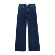 IVY OAK Högmidjade denim jeans Blue, Dam