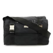 Gucci Vintage Pre-owned Canvas axelremsvskor Black, Dam