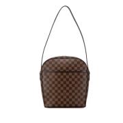 Louis Vuitton Vintage Pre-owned Plast axelremsvskor Brown, Dam