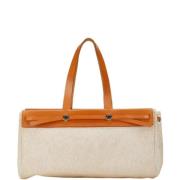 Hermès Vintage Pre-owned Laeder handvskor Beige, Dam