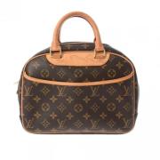 Louis Vuitton Vintage Pre-owned Canvas handvskor Brown, Dam