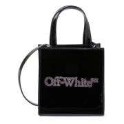 Off White Glittered Mini Bookish Väska Black, Unisex