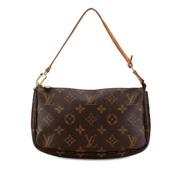 Louis Vuitton Vintage Pre-owned Canvas louis-vuitton-vskor Brown, Dam