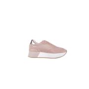 Liu Jo Rosa Sport Sneakers Logo Mocka Mesh Pink, Dam