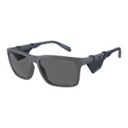 Emporio Armani Stiliga Solglasögon i Svart Black, Unisex