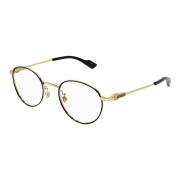 Gucci Stiliga Glasögonbågar Yellow, Unisex