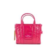 Marc Jacobs Blank Crinkle Mini Tote Väska Pink, Dam