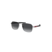 Prada Silverram Solglasögon PS 54Ws Gray, Unisex