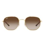 Ray-Ban Hexagonal Metall Solglasögon Yellow, Unisex