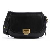 The Bridge Snygg Crossbody Väska Black, Dam