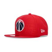 New Era NBA Draft 950 Wizards Platt Keps Red, Herr