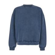 Axel Arigato Broderad Sweatshirt Blue, Herr