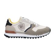 Blauer Herr Låga Sneakers i Syntetiskt Läder Multicolor, Herr