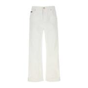 Etro Stretch Vit Denim Jeans White, Herr