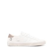 D.a.t.e. Vita Sneakers med Kontrasterande Häl White, Herr