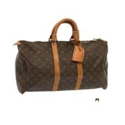 Louis Vuitton Vintage Pre-owned Canvas louis-vuitton-vskor Brown, Dam