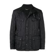 Barbour Quiltad Svart Skjortjacka Black, Herr