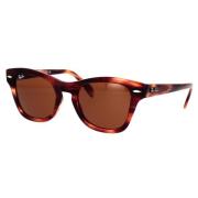 Ray-Ban Stiliga Solglasögon Rb0707S 954/33 Brown, Unisex