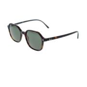 Ray-Ban John RB 2194 Hexagonala Solglasögon Brown, Unisex