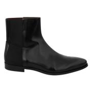 Dolce & Gabbana Lyxiga Chelsea Boots Black, Herr