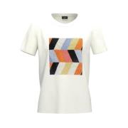 Marella Brezza Casual T-Shirt White, Dam